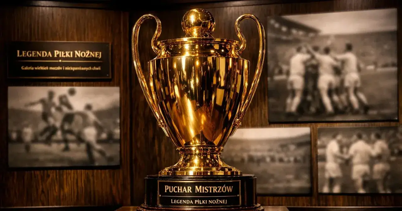 Złoty Puchar Mistrzów, symbol wielkich meczów i niepamiętnych chwil. To historia mistrzostw świata w piłce nożnej, uwieczniona na zdjęciach legend.