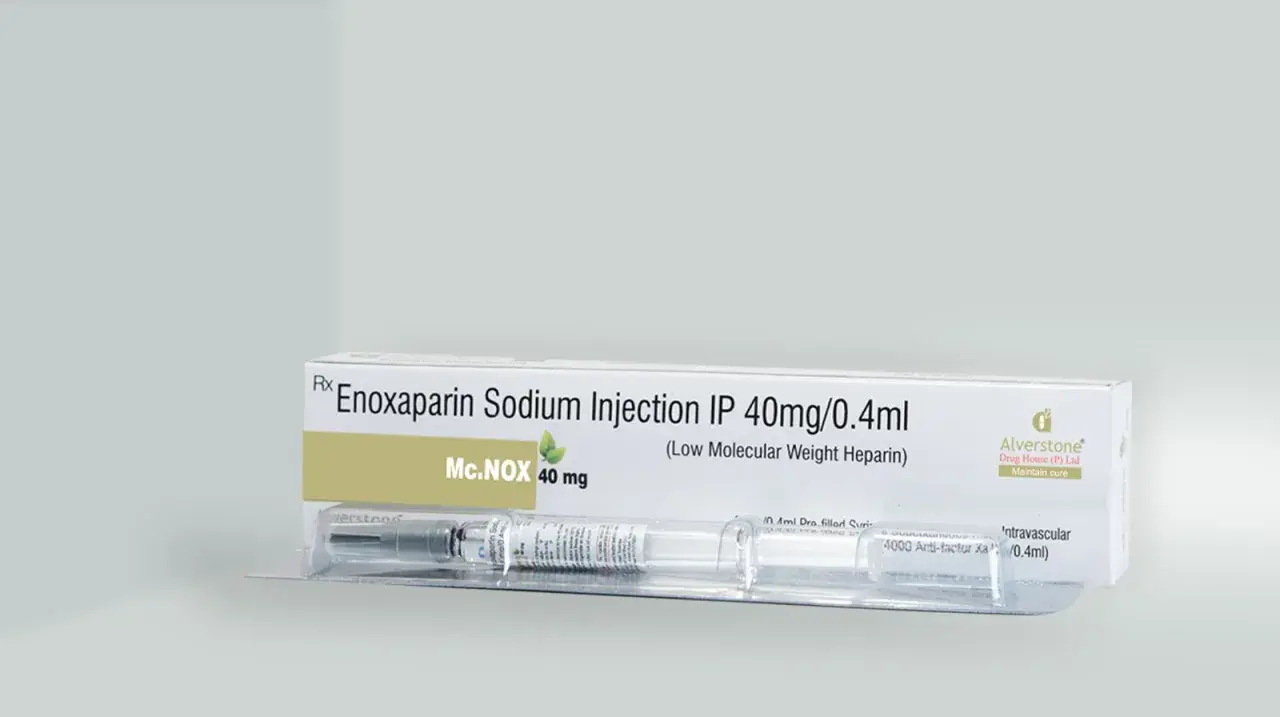 Zastrzyk Clexane (Enoxaparin Sodium) 40mg/0.4ml w ampułkostrzykawce, gotowy do użycia.