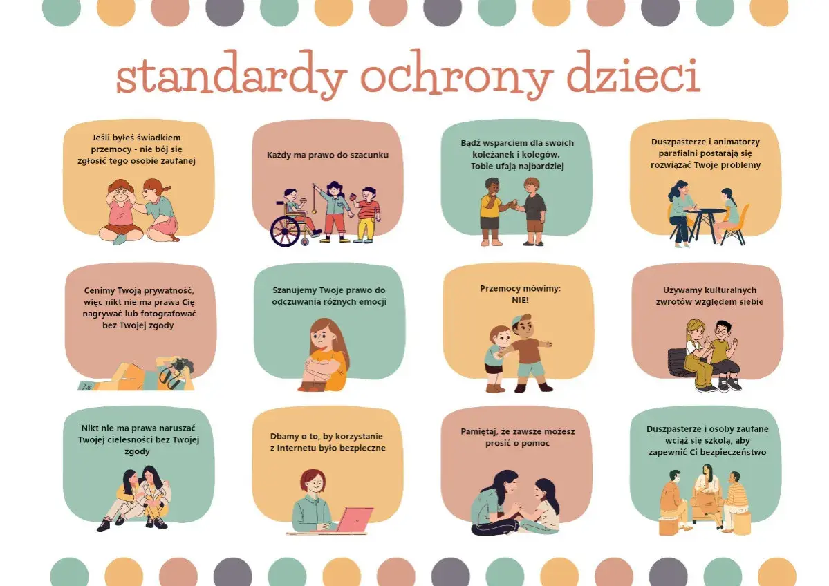 Standardy ochrony dzieci: szacunek, prywatność, bezpieczeństwo w sieci i poza nią. Ustawa o ochronie małoletnich chroni Twoje prawa.