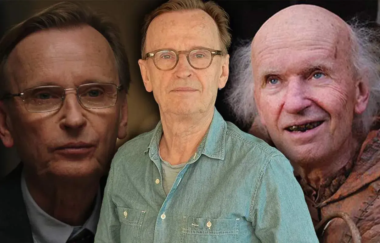 Johan Ulveson i olika roller från filmer och tv-program.