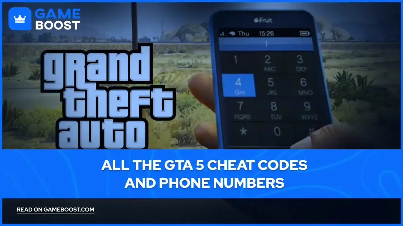 Wpisz kod na latanie GTA 5 i inne kody do gry na telefonie iFruit.