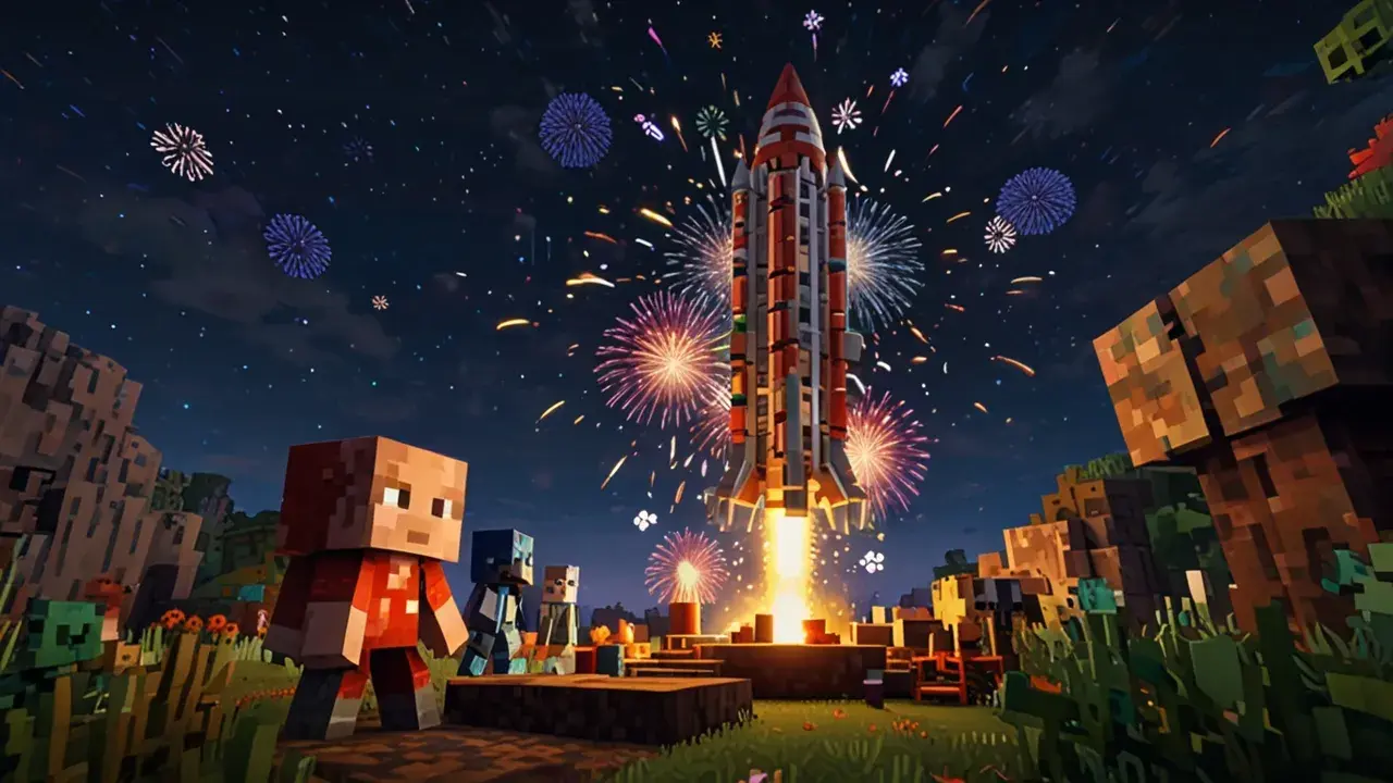 Jak zrobić wyrzutnię rakiet w Minecraft: Krok po kroku poradnik