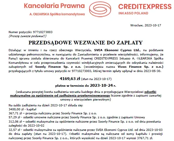 Niespłacona pożyczka Vivus: Konsekwencje i jak wyjść z długu