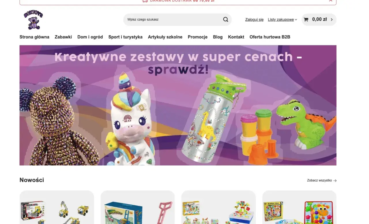 Sklep z zabawkami