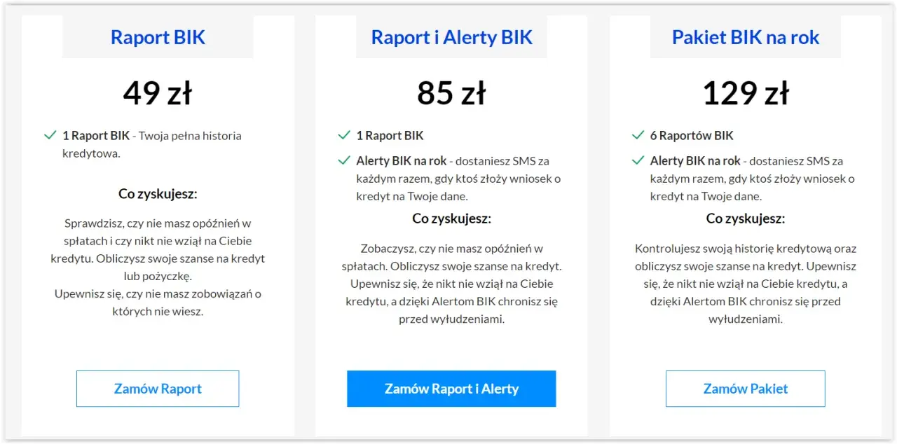 Pobierz raport BIK krok po kroku: Darmowy czy płatny?