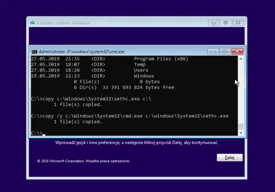 Jak złamać hasło administratora Windows 10 i odzyskać dostęp do komputera