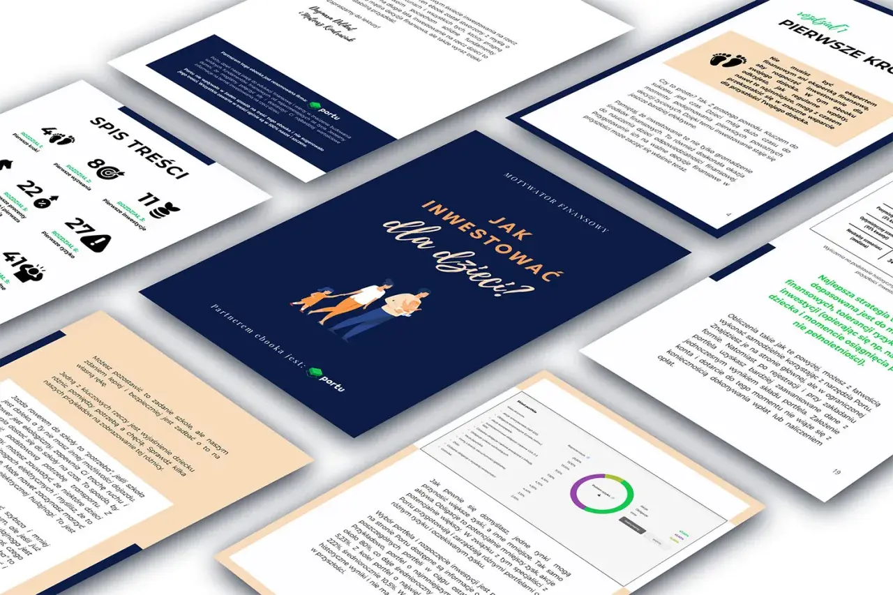 Jak inwestować dla dzieci? Ebook z Portu wyjaśnia, w co najlepiej inwestować, by zapewnić dziecku finansową przyszłość.