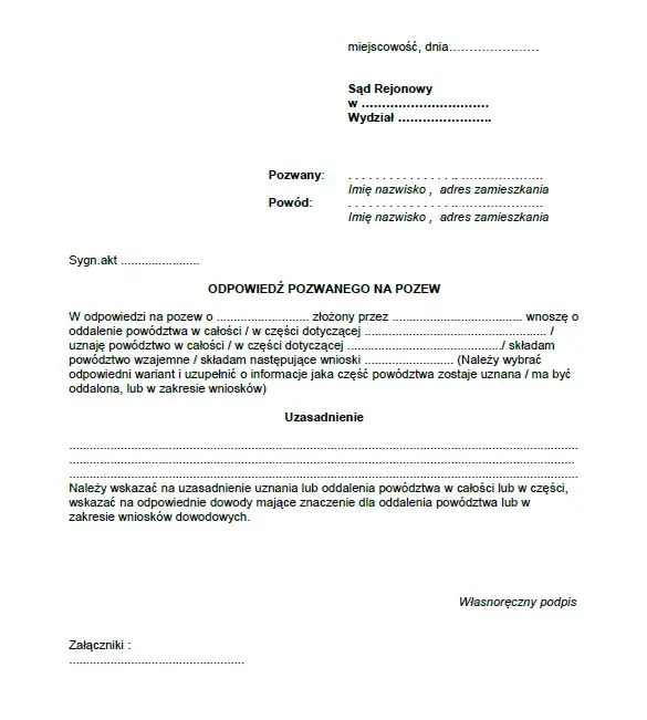 Czy odpowiedź na pozew doręcza się bezpośrednio pełnomocnikowi? Wyjaśniamy!