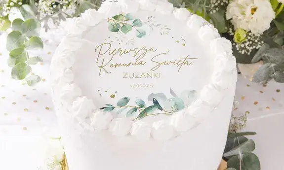 Jak udekorować tort na komunię - inspiracje, które zachwycą wszystkich
