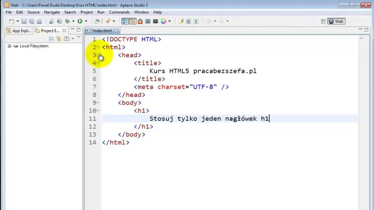 Jak zrobić nagłówek w HTML - unikaj najczęstszych błędów i zyskaj efekty