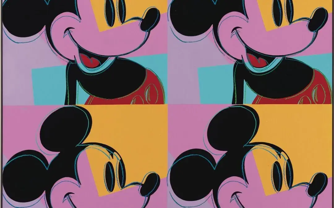 Mickey Mouse w pop arcie: odkryj wpływ na sztukę i kulturę