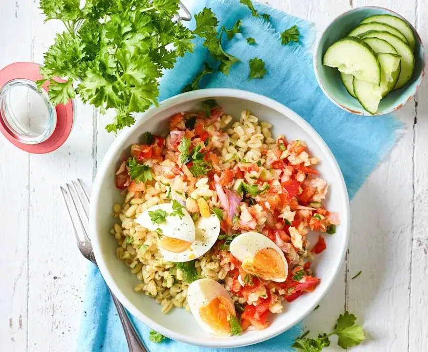 Recettes de salade de blé délicieuses pour un repas équilibré et sain
