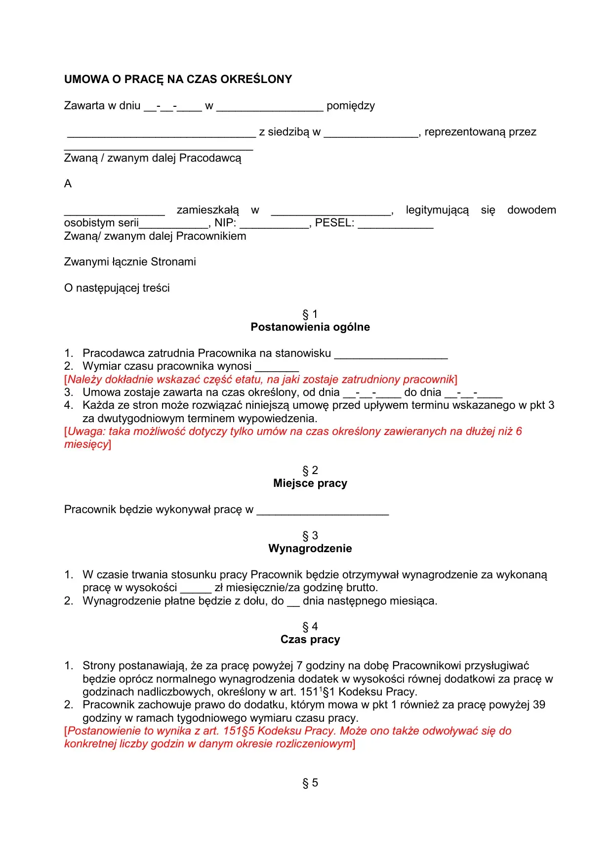 Umowa o pracę na jaki okres? Poznaj prawdziwe zasady zatrudnienia w Polsce