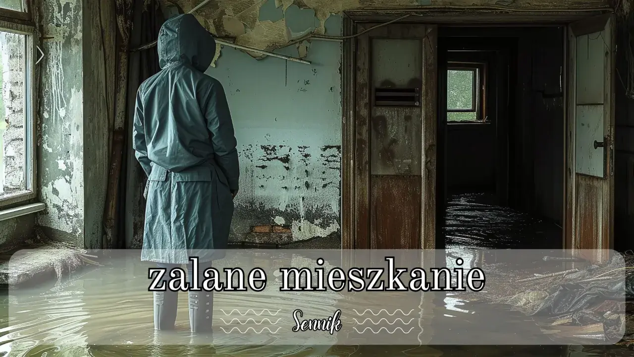 Sen o zalanym mieszkaniu i suficie: co oznacza według sennika ludowego