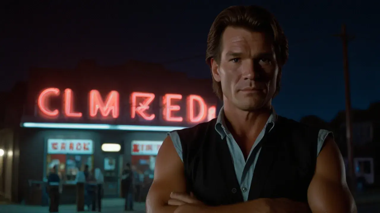 Czy Patrick Swayze uratuje senną mieścinę w kultowym "Przydrożnym barze"?