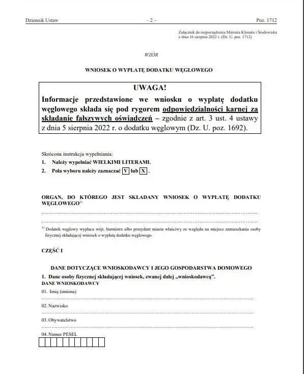 Gdzie złożyć wniosek o dodatek węglowy? Uniknij błędów przy składaniu podania