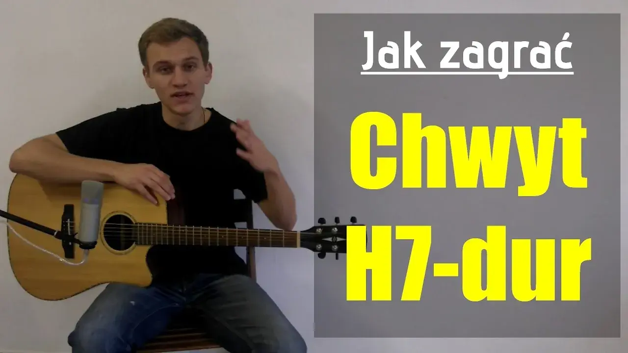 Chwyt gitarowy H7: prosta instrukcja i przydatne przykłady utworów