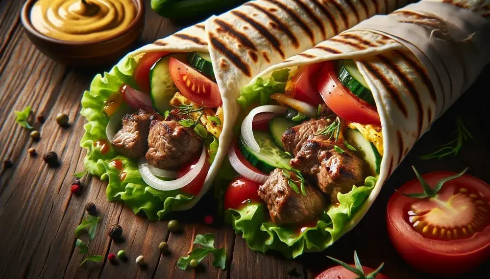 Ile kalorii ma średni kebab? Zaskakujące różnice w składnikach