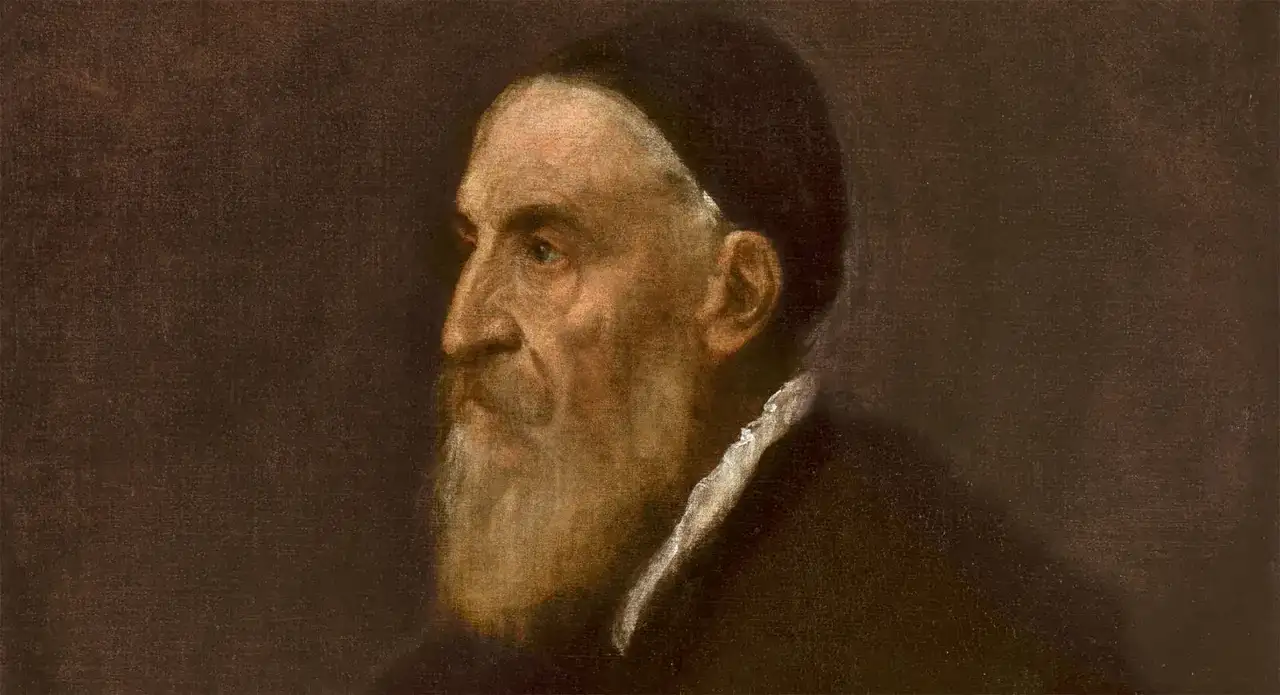 Portret starca z brodą i czarną czapką, dzieło Tycjana, jednego z mistrzów, którego najsłynniejsze obrazy zachwycają do dziś.