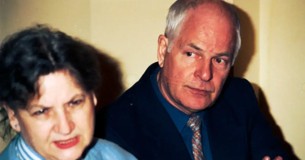 Agnieszka Zduńczyk Machulski z mężem, reżyserem Juliuszem Machulskim, podczas spotkania.