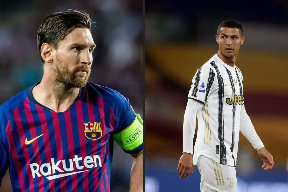 Messi w koszulce Barcelony i Ronaldo w stroju Juventusu. Wiek tych legend to temat dyskusji, ale ich gra mówi sama za siebie.