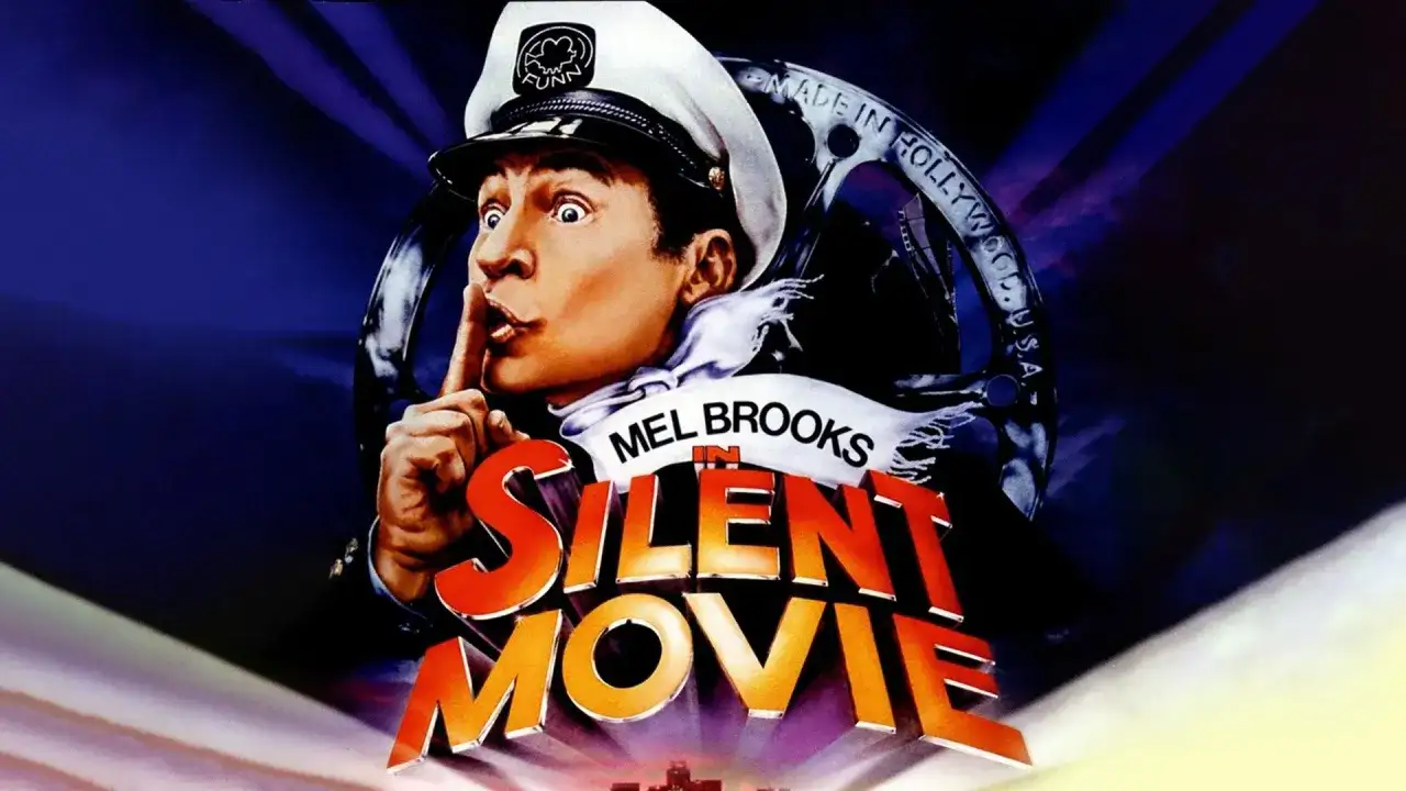 Mel Brooks w filmie "Silent Movie" wzywa do ciszy. To jeden z jego kultowych filmów.