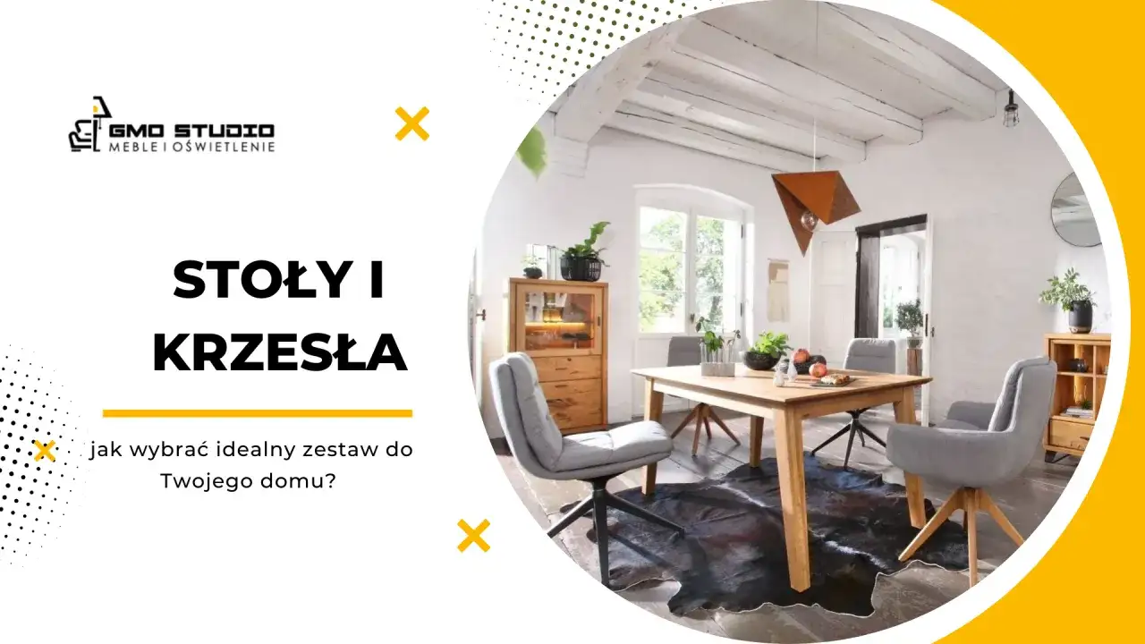 Stylowy drewniany stół i wygodne krzesła tworzą idealny zestaw do jadalni.