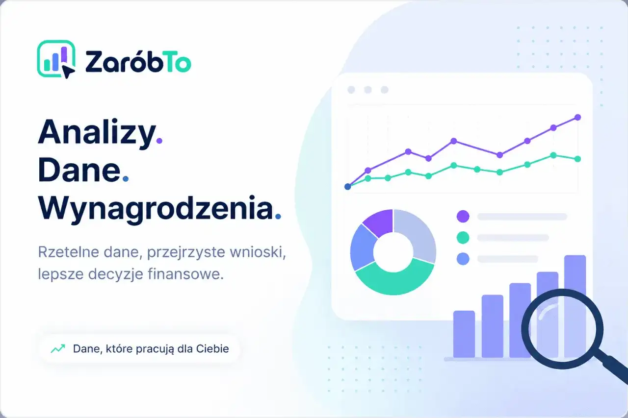 Analizy wynagrodzeń i danych. Zrozumienie trendów, by uniknąć najniższej średniej krajowej. Dane pracujące dla Ciebie.