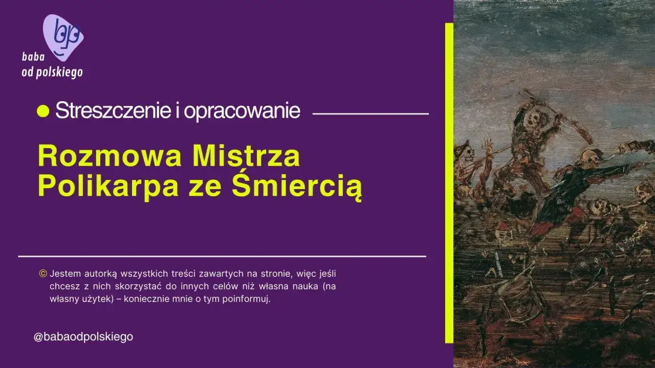 Mroczny obraz przedstawiający szkielety walczące ze sobą.