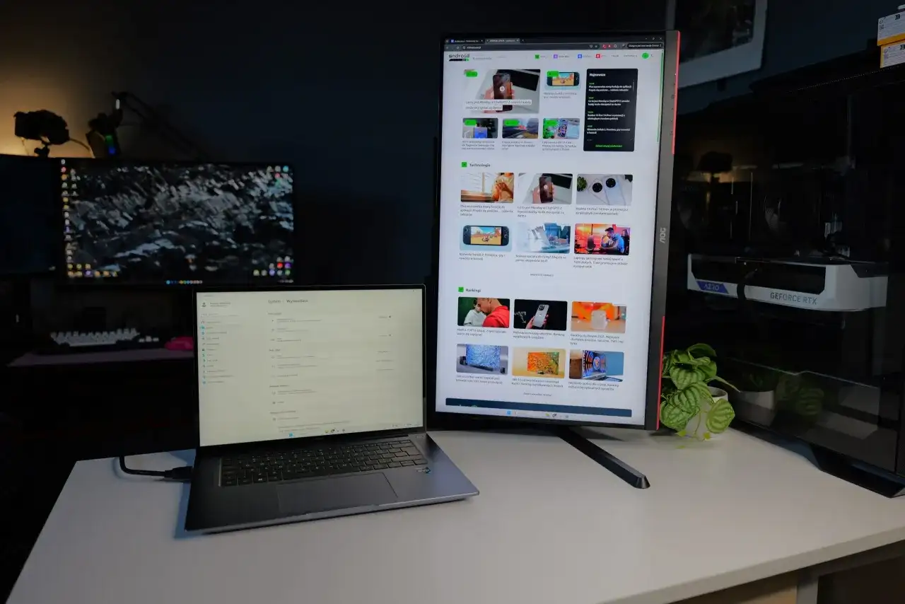 Ustawienia ekranu na laptopie i monitorze pionowo. Dowiedz się, jak obrócić ekran, aby wygodniej przeglądać treści.