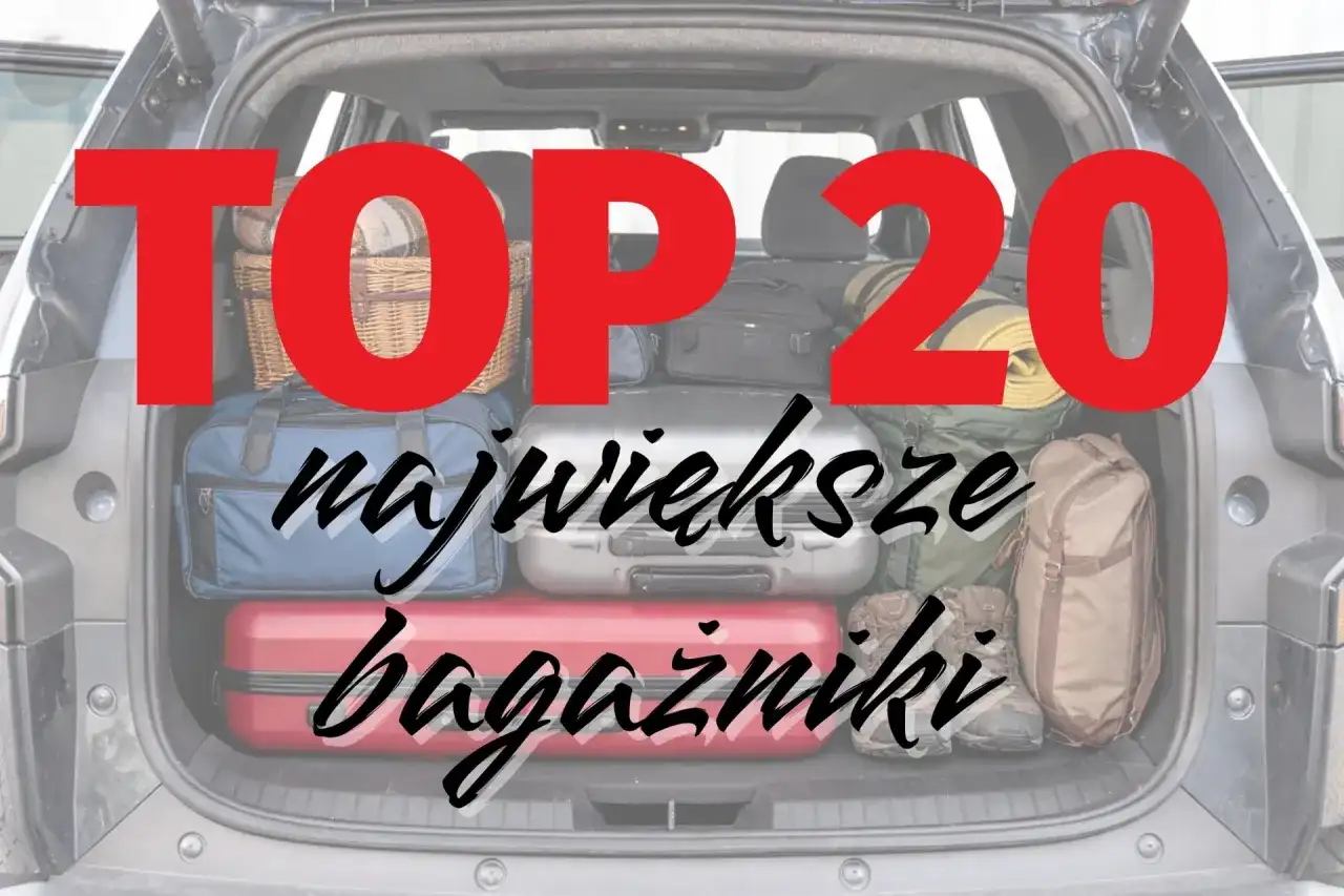 Otwarty bagażnik SUV-a wypełniony po brzegi walizkami, torbami i koszami. Idealny na podróż, gdy potrzebujesz dużo miejsca.