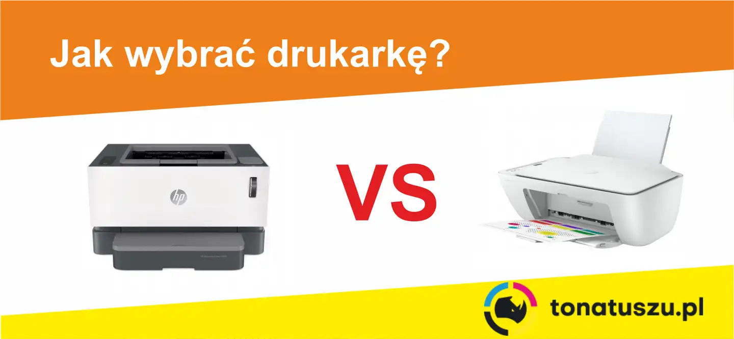 Porównanie drukarki laserowej HP i atramentowej. Dowiedz się, czym różni się drukarka laserowa od atramentowej, aby wybrać najlepszą dla siebie.