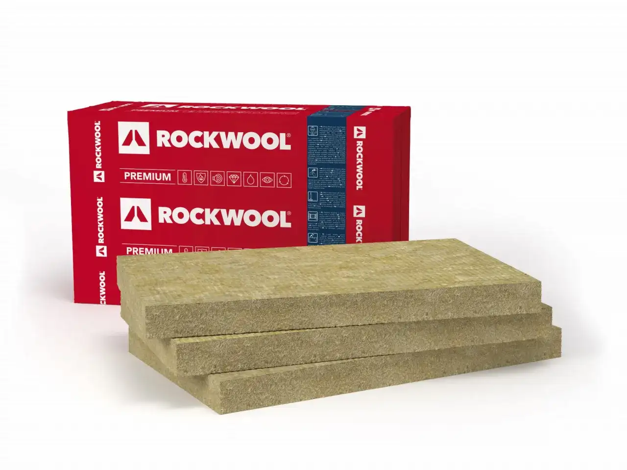 Płyty izolacyjne Rockwool Premium, idealne do budowy domu. Ten superrock zapewni ciepło i ciszę.