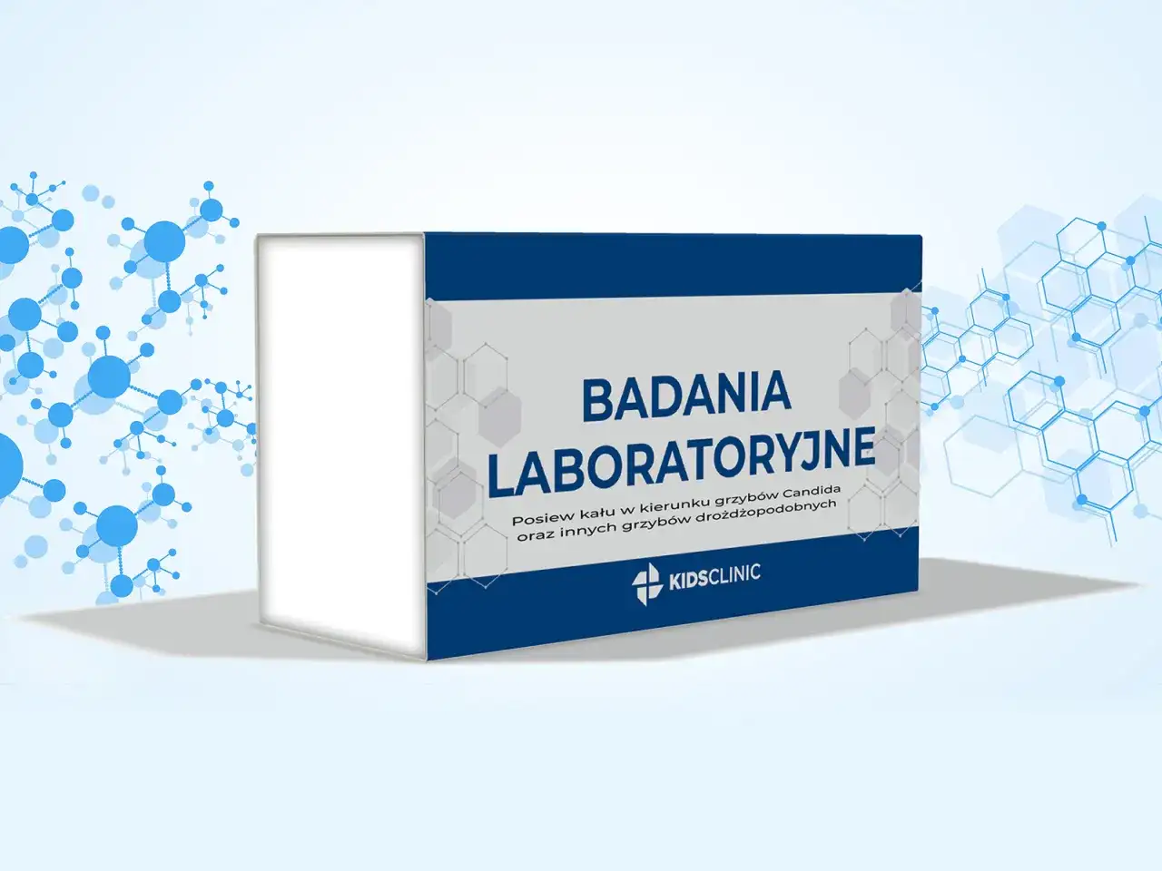 Badania laboratoryjne posiewu kału w kierunku grzybów Candida, pomocne w diagnostyce kandydozy.