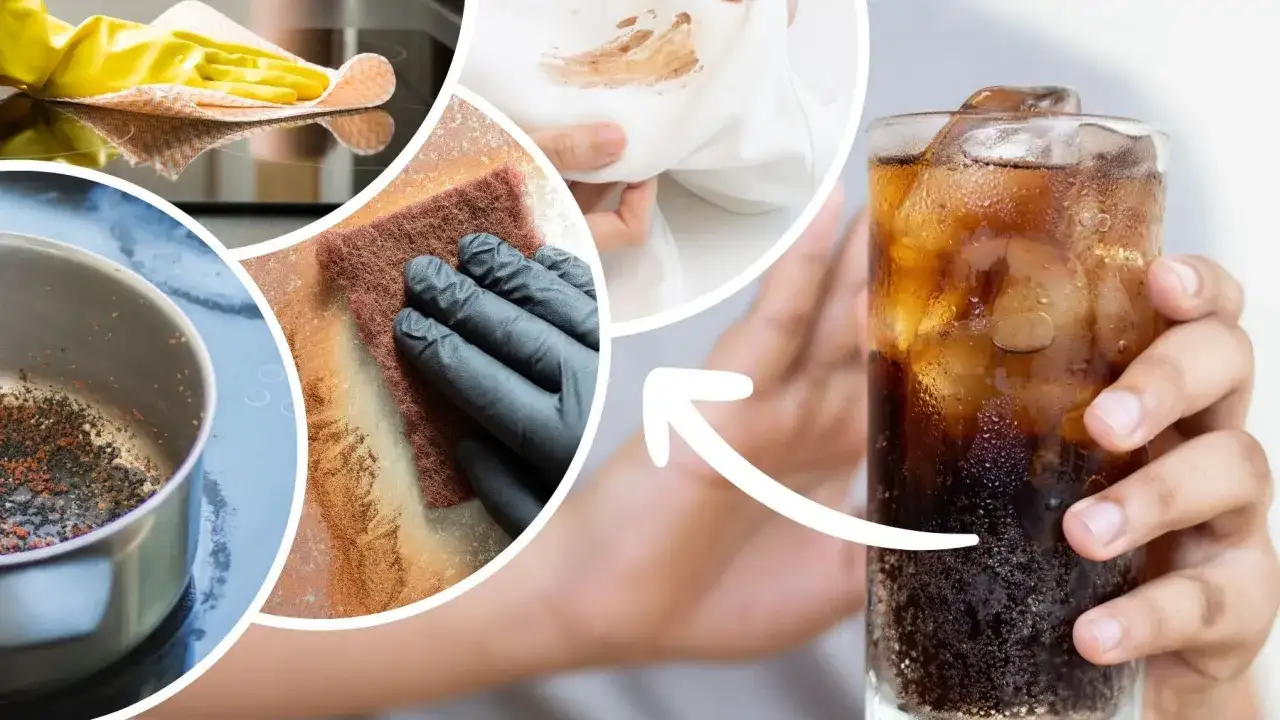 Czyszczenie złota w Coca-Coli? Zobacz, jak napój radzi sobie z przypalonym garnkiem, plamami i brudną kuchenką.