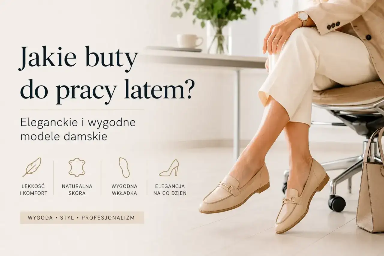 Eleganckie, beżowe mokasyny damskie – idealne buty do biura latem. Lekkość, naturalna skóra i wygoda na co dzień.