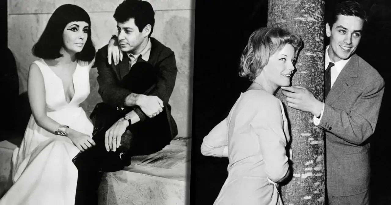 Elizabeth Taylor i Richard Burton, a także Romy Schneider i Alain Delon – gwiazdy, które miały największe kłótnie na planach filmowych, o których się nie mówi.