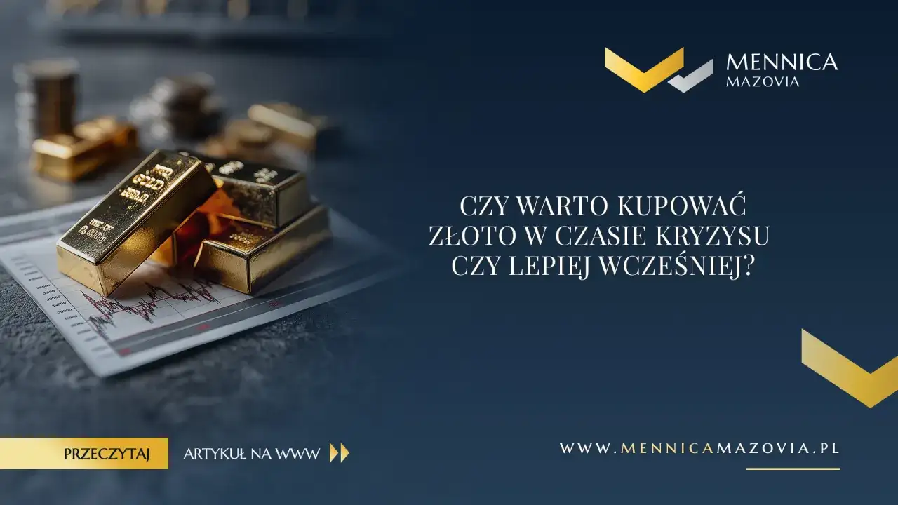 Sztabki złota na wykresie giełdowym. Czy warto kupować złoto w czasie kryzysu? Prognozy kursu złota.
