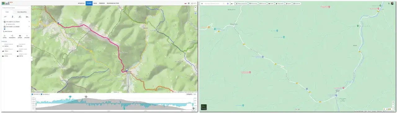 Planowanie trasy w Sudetach: Locus Map i Google Maps pokazują szlaki, wysokości i odległości. Sprawdź, jakie aplikacje mapowe najlepiej działają w sudeckich lasach.