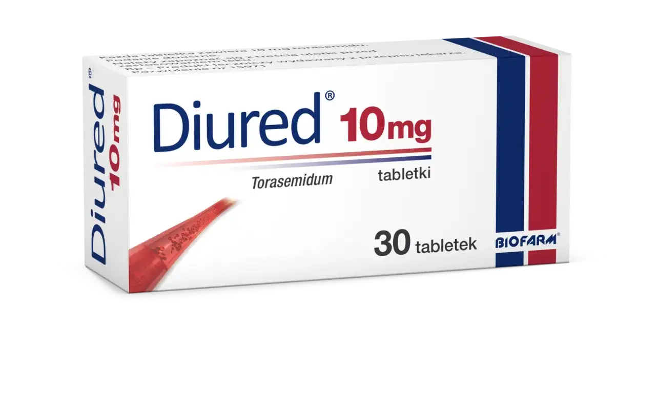Diured 10 mg na co pomaga? To lek z torasemidem, który pomaga w leczeniu obrzęków i nadciśnienia. Opakowanie zawiera 30 tabletek.