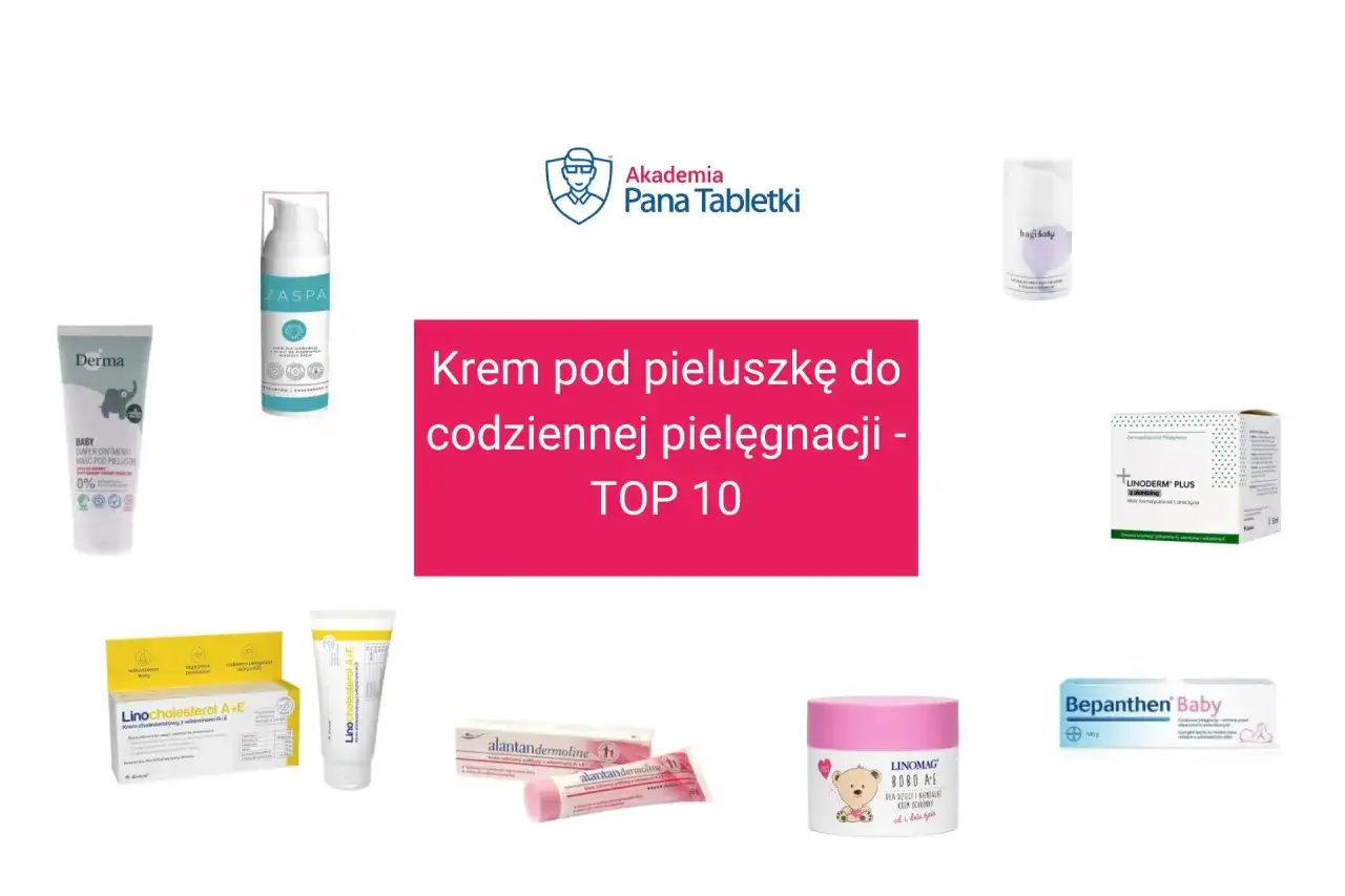 Krem pod pieluszkę do codziennej pielęgnacji - TOP 10. Wśród produktów linomag na odparzenia, znajdziesz też inne kremy ochronne dla dzieci.