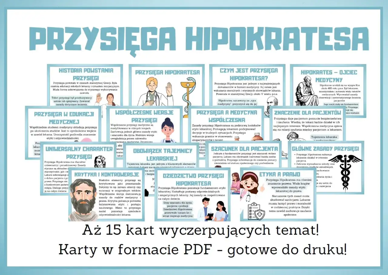 Przysięga Hipokratesa: historia, zasady, etyka lekarska i szacunek dla pacjenta.
