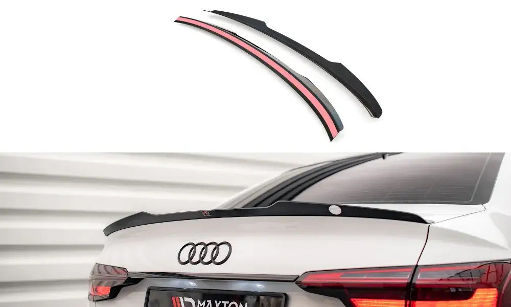 Myślę, że "Spoiler do Audi A4: Wybierz idealny! Legalność, montaż, typy" będzie najlepszym tytułem. Spoiler do Audi A4: Wybierz idealny! Legalność, montaż, typy