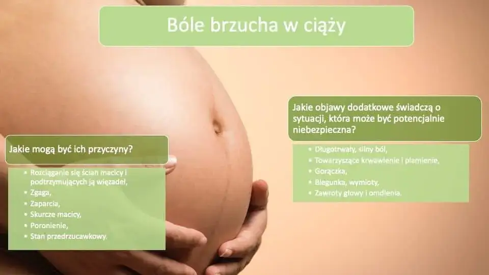 Ból brzucha jak na okres w ciąży: kiedy jest ok, a kiedy do lekarza?