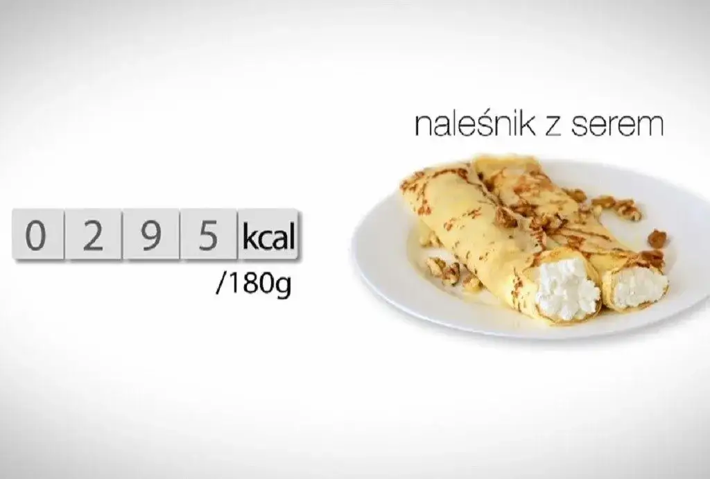 Ile kcal ma naleśnik z serem na słodko? Zaskakujące kalorie!