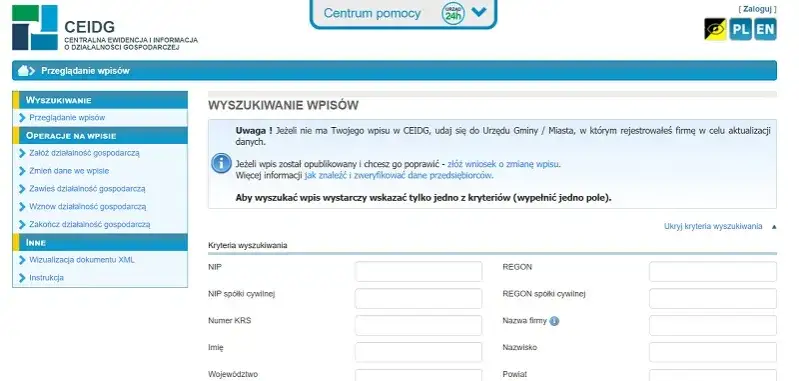 Jak znaleźć pkd po regonie i uniknąć błędów w rejestracji firmy
