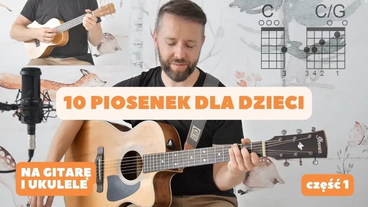 Piosenki dla dzieci z chwytami gitarowymi do pobrania na Chomikuj