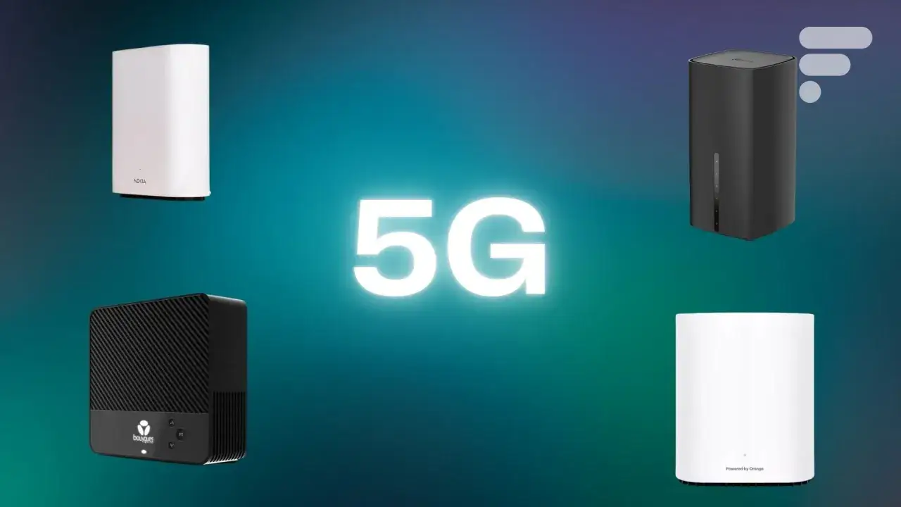 Quatre appareils 5G, dont un Nokia, pour un internet sans box.