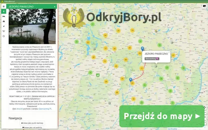 Bory Tucholskie - gdzie leżą na mapie i co warto zobaczyć