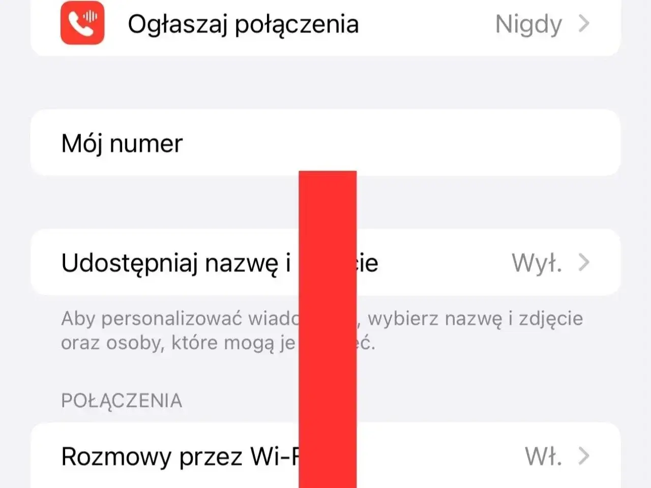 Ustawienia telefonu: "Mój numer", "Udostępniaj nazwę i zdjęcie". Jak zastrzec numer Play? Tu znajdziesz opcje.